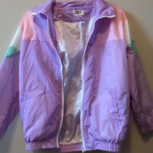 Pastel wind breaker